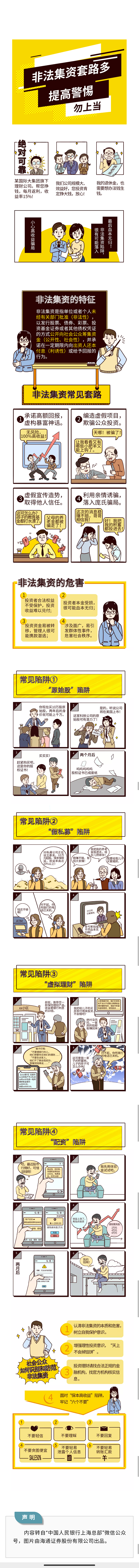 反洗钱小课堂②：非法集资套路多，提高警惕勿上当